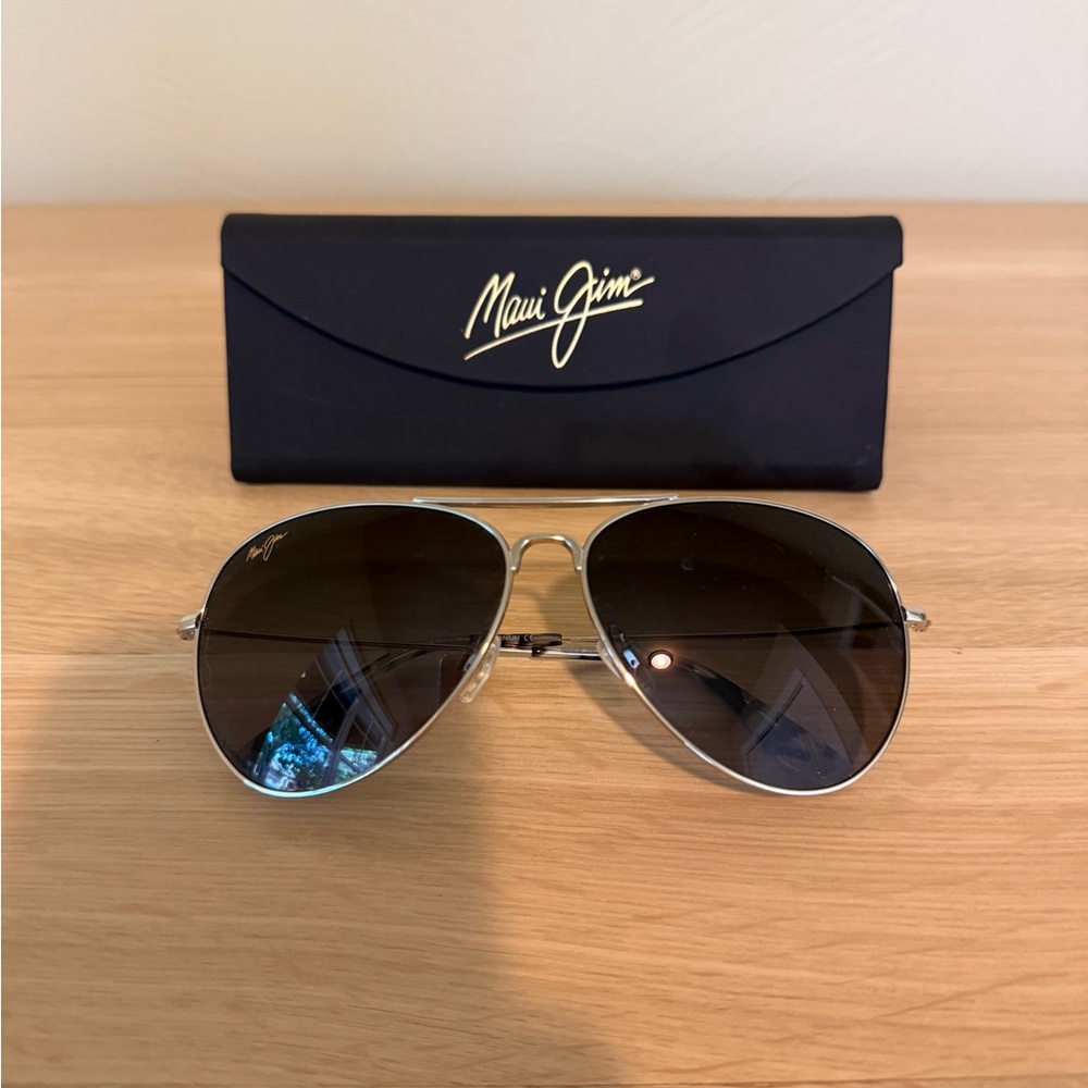 Maui Jim Mavericks Aviator Sunglasses